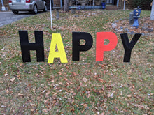Load image into Gallery viewer, Happy Birthday Lawn Letters