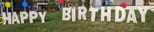 Load image into Gallery viewer, Happy Birthday Lawn Letters