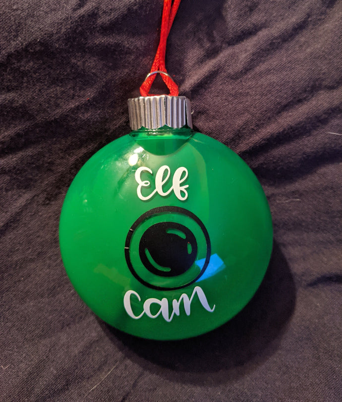Elf Cam Ornament