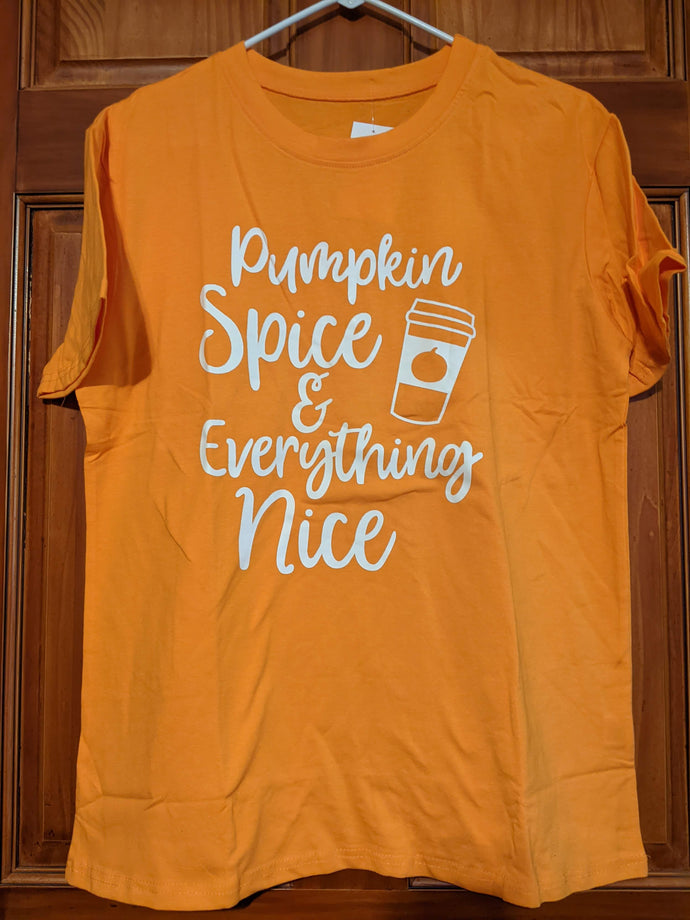 Pumpkin Spice and Everything Nice T Shirt